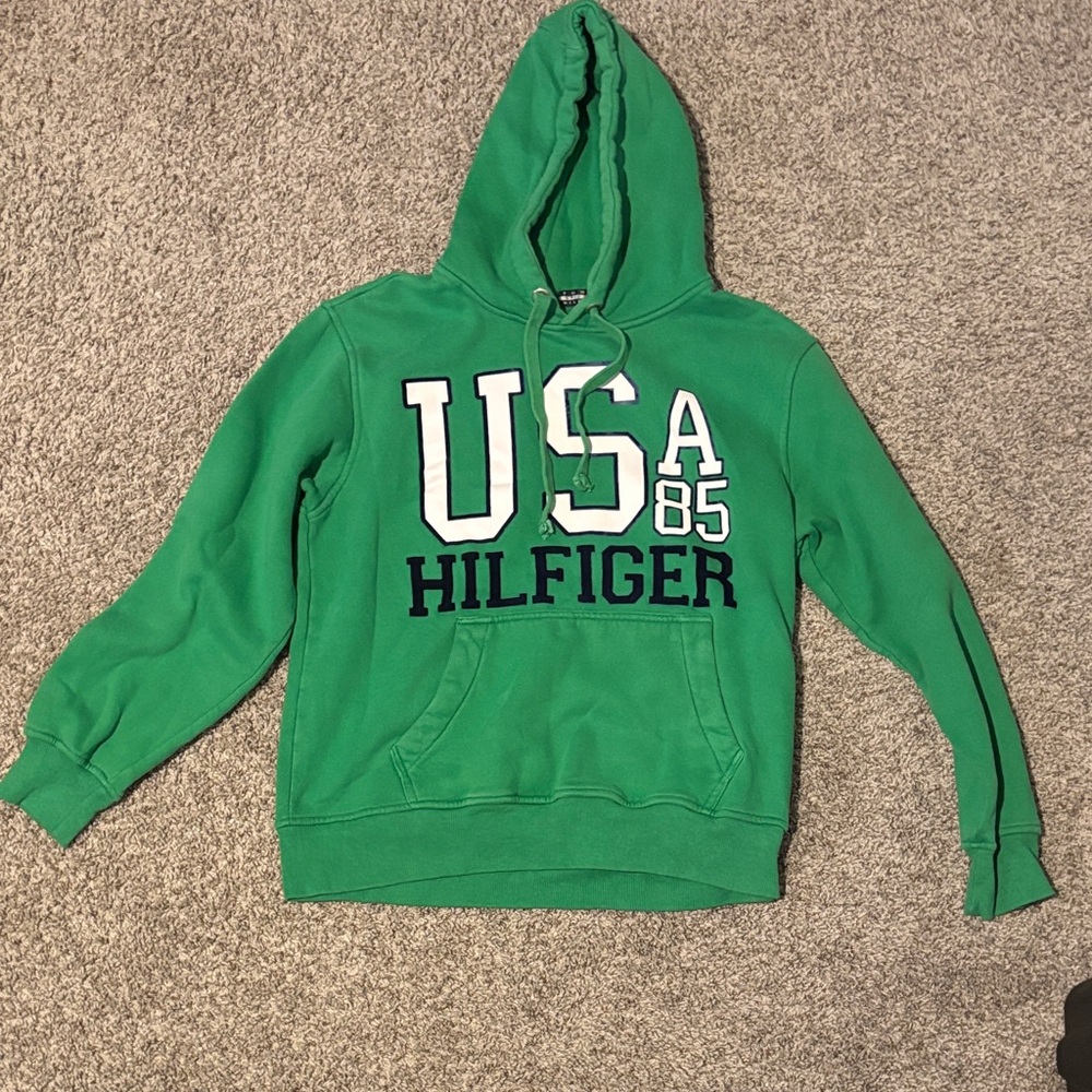 Tommy Hilfiger Green Hoodie